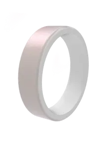 Women's Holographic Switch Reversible Silicone Ring