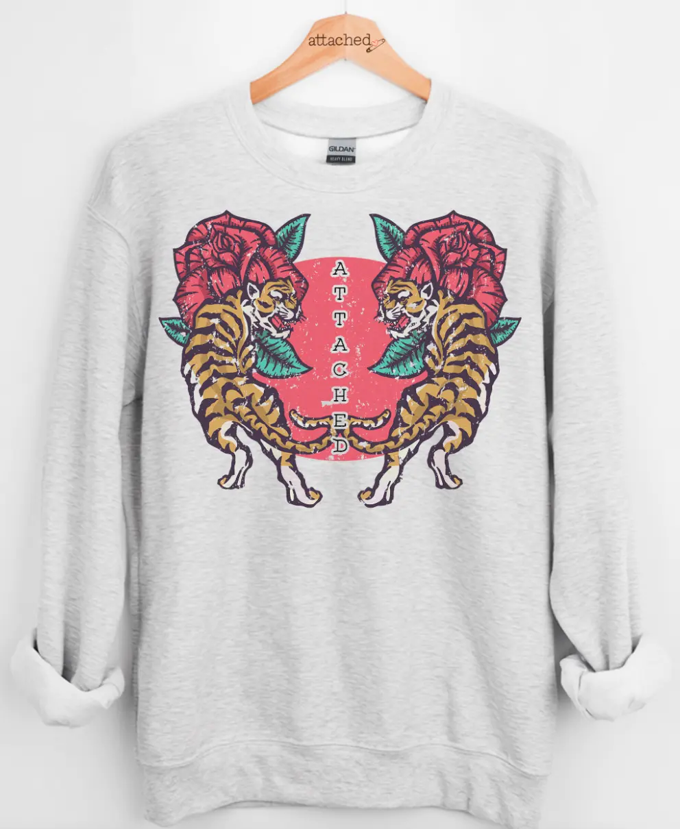Attached Tigers Graphic Top Attached Tigers Graphic Top