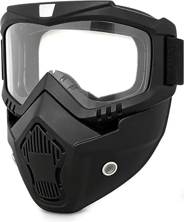 Paintball Goggles Airsoft Goggles Tactical Gear Suitable Paintball Shooting Skiing Cycling Goggles Full Face Mask