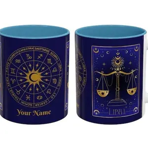 Personalized Astrology Libra Mug,  Custom Zodiac Sign Gift