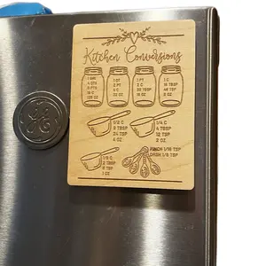 Measurment Conversion Magnet- Kitchen Magnet, Measuring, Measuring Cups, Kitchen Decor, Kitchen Conversion, Housewarming Gift Idea