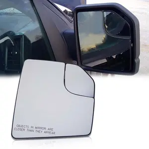 Right+Left Passenger Side Mirror Glass Replacement Fit For 15-2020 Ford F150 Pickup Right+Left Passenger Side Mirror Glass Replacement Fit For 15-2020 Ford F150 Pickup