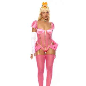Just Peachy Video Game Costume