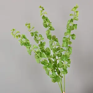 [Spring New - Fresh Shell Flower] 4pcs, a Bunch of 36.22inch Simulation Spring Fresh Shell Flower Shell Grass Shell Leaves, Artificial Simulation Flower, Suitable for European Easy Style Home, Wedding Decoration, Perfect for Living Room, Bedroom