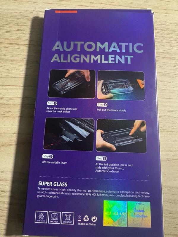 iPhone phone case with free screen protector (if available)