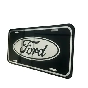 Ford Brand License Plate - Classic Logo Design for Authentic Style