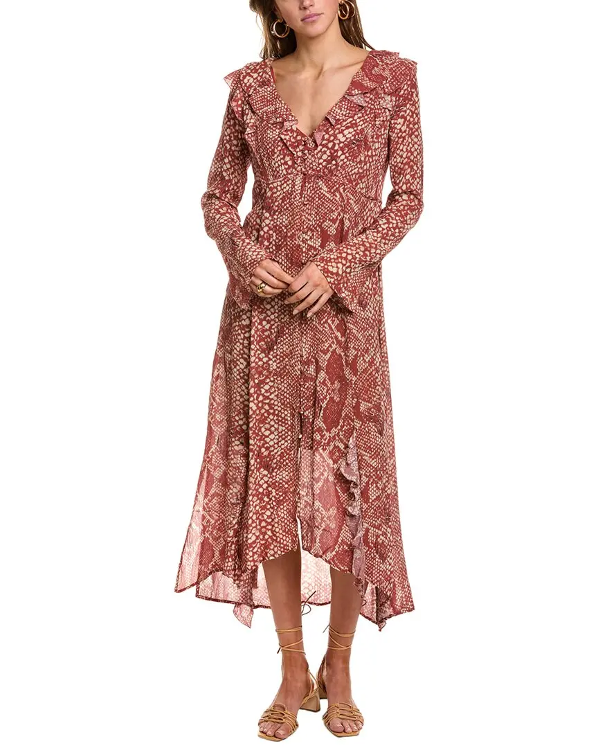 AllSaints Liana Waimea Maxi Dress