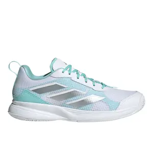 adidas Womens Avaflash Tennis Sneakers Shoes - Blue, White