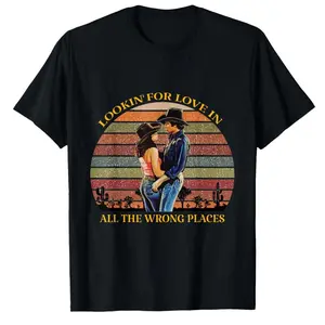 Vintage Lookin' for Love T-Shirt - Urban Cowboy Shirt for Cowboy Lovers - Perfect Gift Tee for Friends
