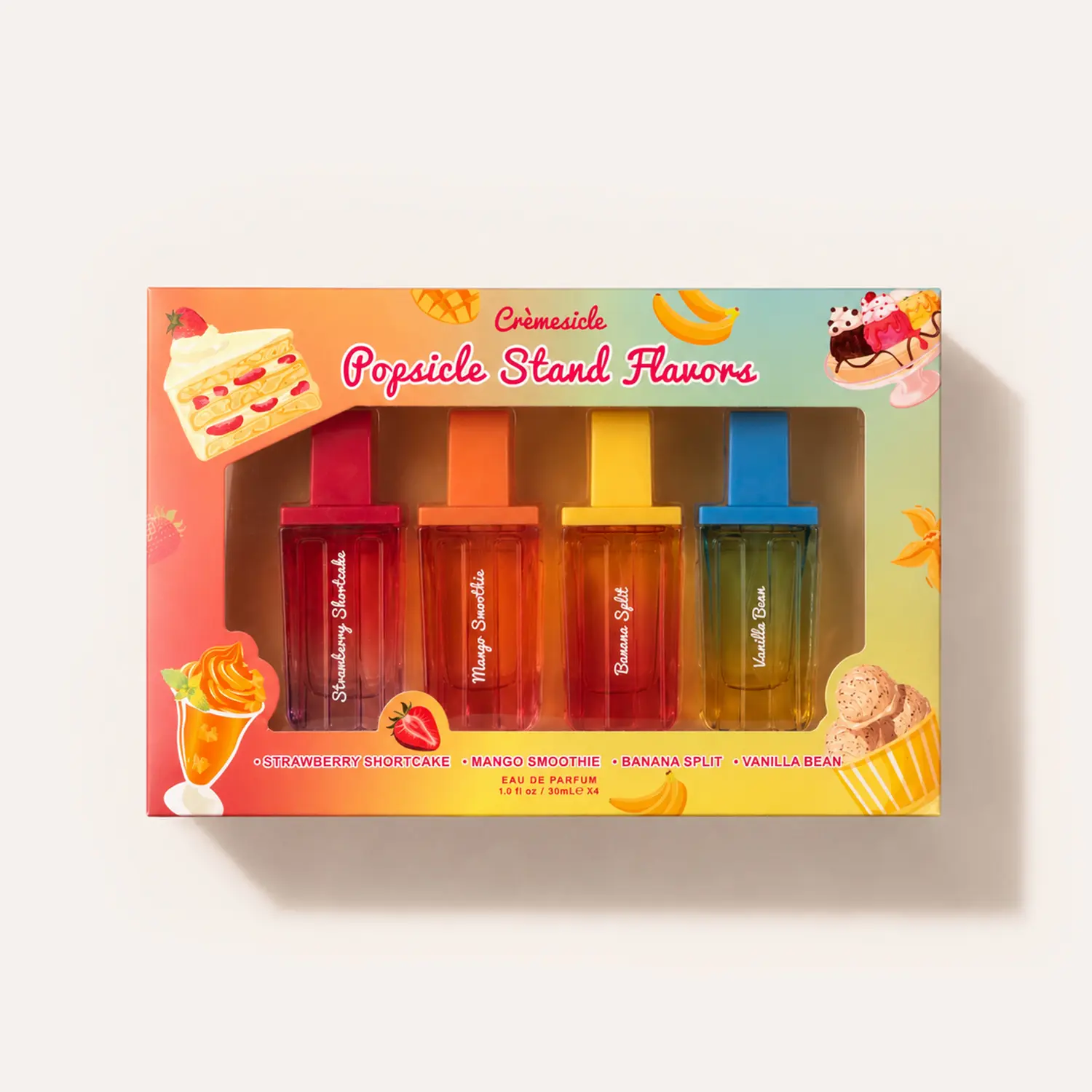 Crèmesicle Popsicle Stand Flavors 4pcs Gift Set