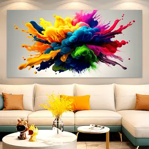 1 Piece Wood Frame Canvas Wall Art Fashionable Ink Print Wall Decoration Perfect for Home Office Stylish Gift Versatile Decoration Wooden Frame - Ready to Hang . Poster Ornaments Room Photo