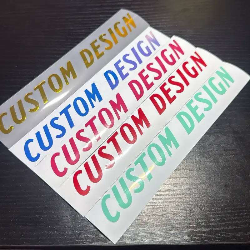 Custom Text Vinyl Car Interior Stickers, Durable Decorative Decals for Cars, Automotive exterior Accessories, Car exterior Accessories