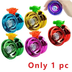 Aluminum Alloy Yo-Yo, Ideal for Beginners and Professionals, Fun Rope Yo-Yo, Kids and Adults Competitive Toy, Durable and Lightweight Design