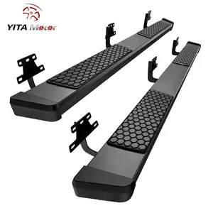 YITAMOTOR 6 Inches Running Boards Compatible with 2019-2025 Ram 1500 New Body Crew Cab, Black Side Steps Nerf Bar Rails