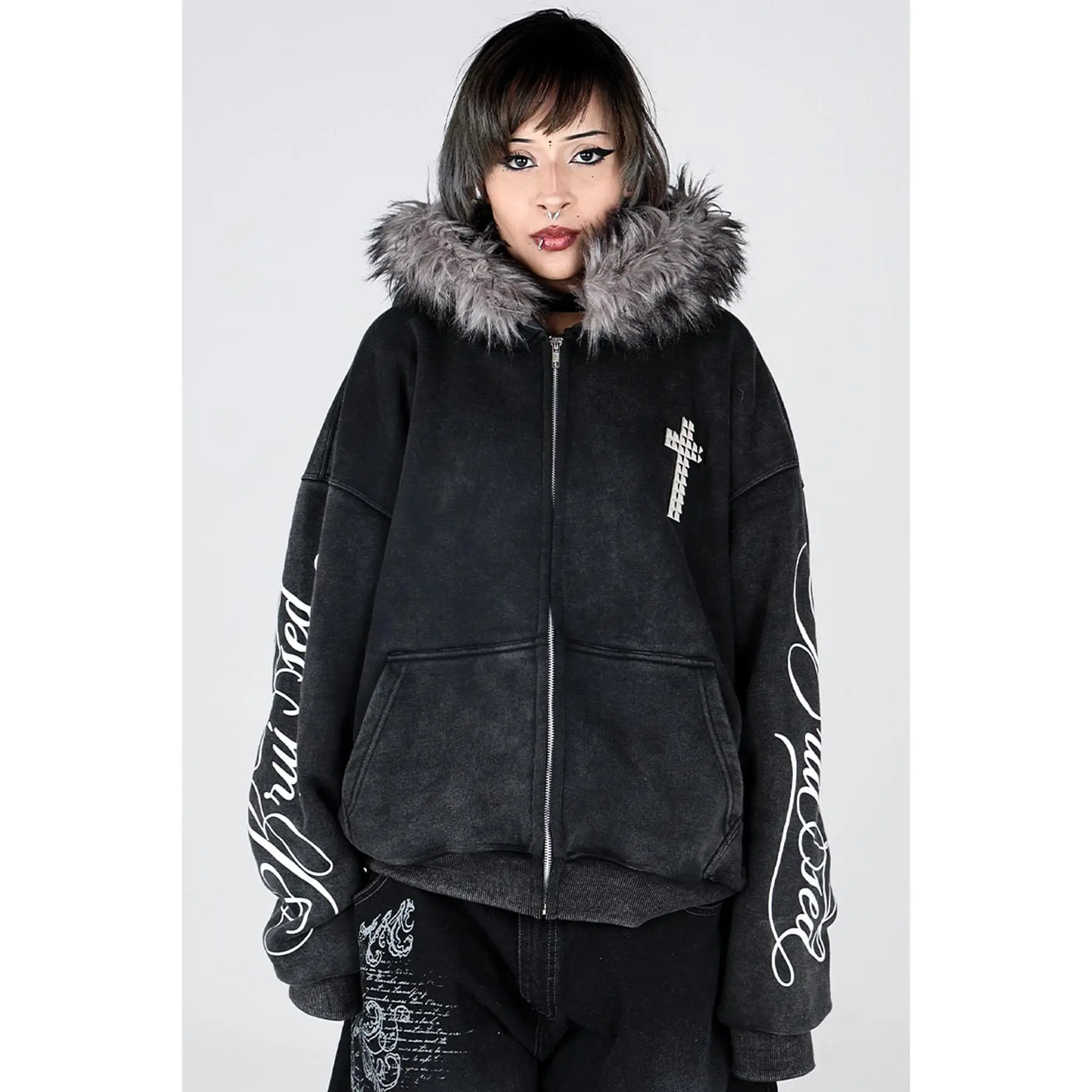 トップス Maison Margiela 24ss destroyed hoodie Destroyed Hoodie