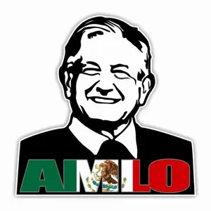 AMLO Lopez Obrador Mexico Precision Cut Decal