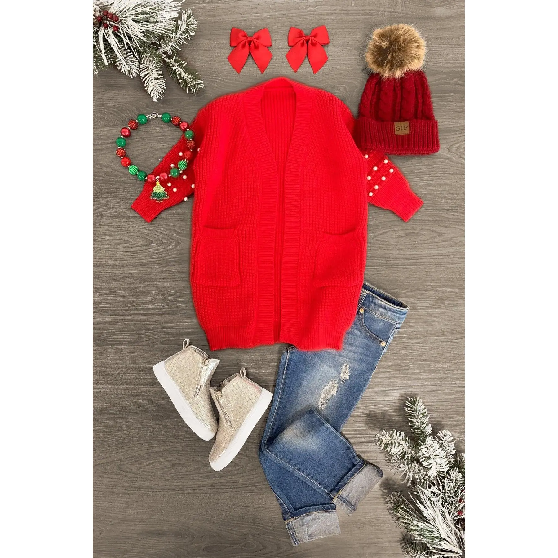 Pearl Cardigan Sweater