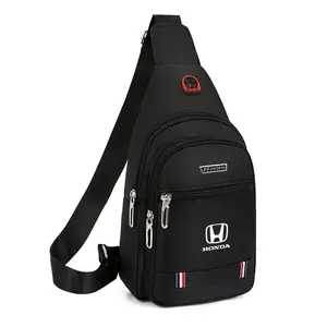 OutDoor Travel Bag Leisure Car Small Backpack One-shoulder Messenger Bag Chest Bag For Honda civic accord fit jazz pilot CRV odyssey passport city shuttle HRV