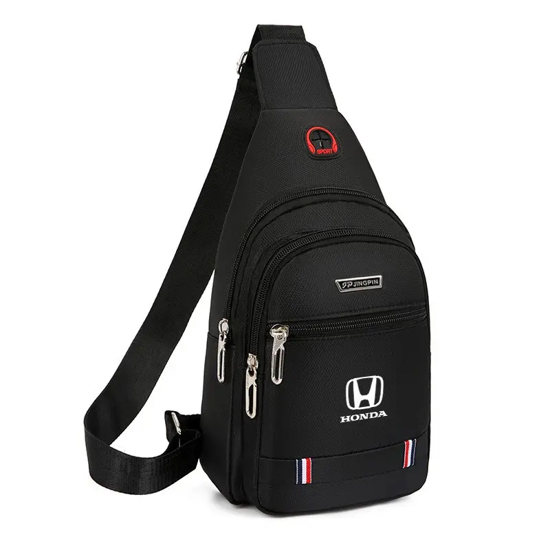 OutDoor Travel Bag Leisure Car Small Backpack One-shoulder Messenger Bag Chest Bag For Honda civic accord fit jazz pilot CRV odyssey passport city shuttle HRV
