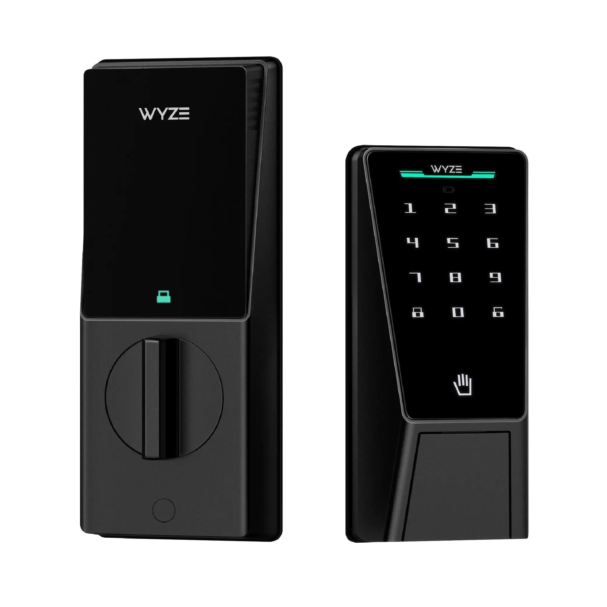 Wyze Palm Lock — Wi-Fi Palm Recognition Smart Lock for Front Door, Keyless & Touchless Entry, Modern Design, Auto-Lock, Easy Installation, Deadbolt Re