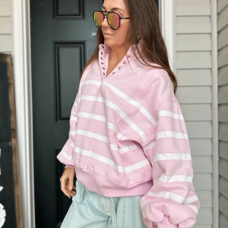The Hampton Stripe Pullover