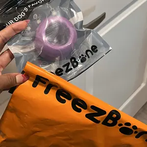Freezball - Durable Fillable Dog Chew Bone