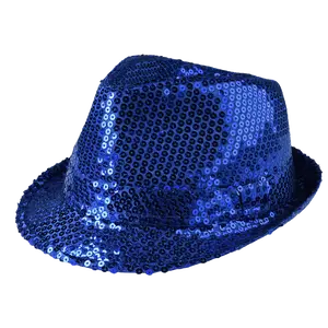 Sequin Fedora Hats | Sparkly Costume Dress Accessory For Birthday & Theme Party, Halloween, Dance & Photo Booth Props - Fashionable Hat For Boys And Girls