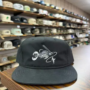 Swim Jig Rope Hat - Black