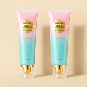 Advanced Whitening Toothpaste with Niacinamide - Sensitive Teeth Formula with Peach and Mint, Fast Results, Fluoride-Free & Sustainable (100g)