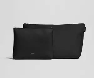 Pouch Duo in Jet Black Pouch Duo in Jet Black