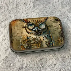 Tin box, trinket box, small storage box