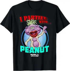 Peoria, IL Peanut T-Shirt Perfect for Fans of Quirky Meme Culture