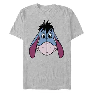 Men's Winnie the Pooh Big Face Eeyore T-Shirt