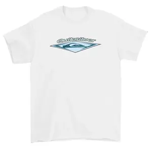 Vintage 90's QUIKSILVER Logo Faded Surf Tee Shirt, Unisex Graphic Tee, Gift For Him, Gift For Her, Classic Casual Cotton Top