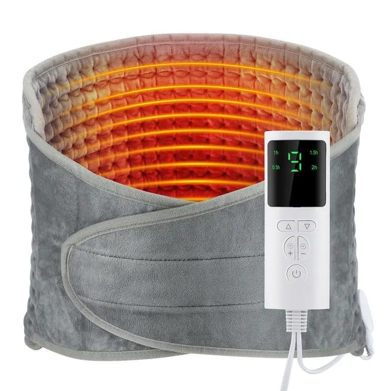 Electric Waist Warmer Heating Pad, 9 Heat LevelTimer Warm Body Warming Massager, Multi-useMassager for Home Office, Summer Comfort Massager, Massager for Body Care, Massagersfor Neck, Halloween, Christmas, Fall Gift, Adjustable Heating Temperature