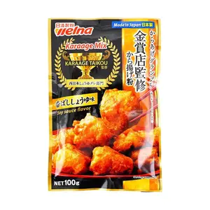 NISSIN Karaage Flour - Japanese Fried Chicken Mix (Soy Sauce Flavor) - Award-Winning Crispy Coating for Authentic Japanese "Tatsuta-age" & "Karaage" - 100g