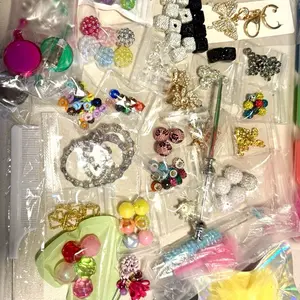 A-B Bundle Beads Items You Can Bead Assorted Colors and Styles for Crafting and Jewelry Making