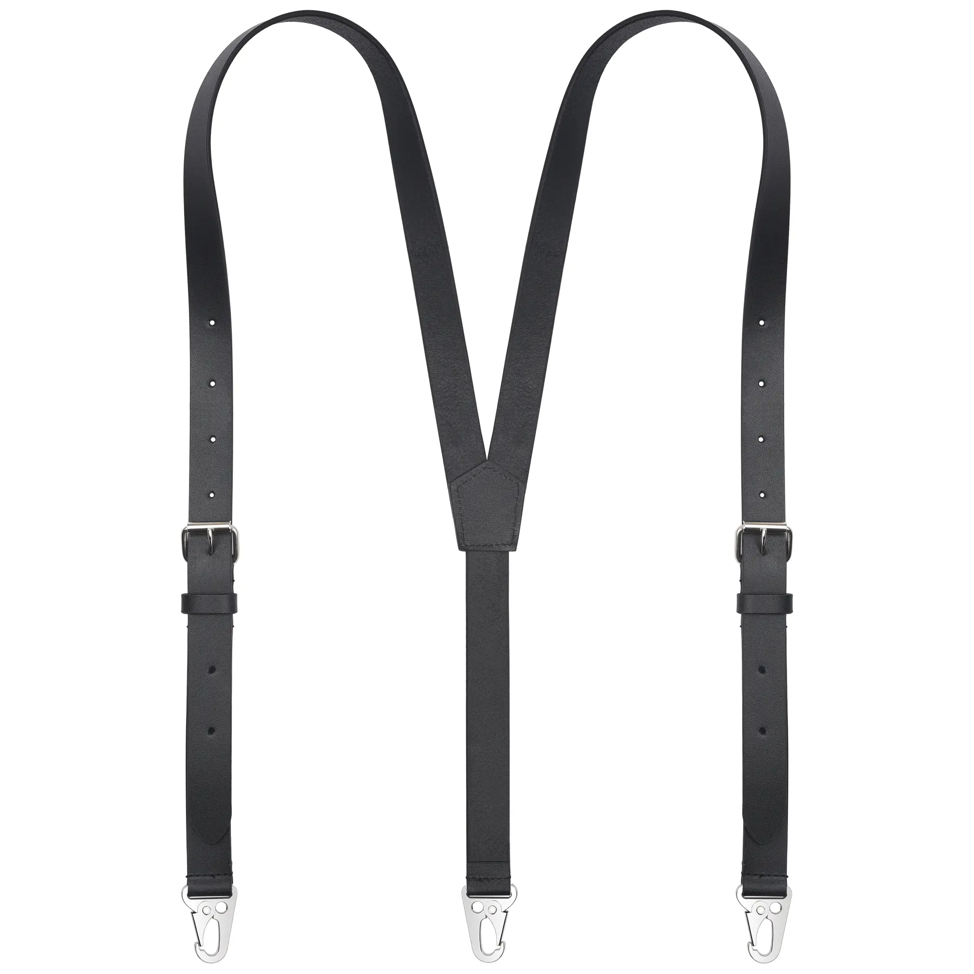 NUTUCH Genuine Leather Y Suspender for Men - Perfect Groomsmen Gift