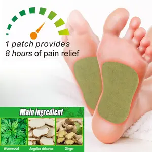 72 pieces of natural foot soothing patches, natural foot patches, long-lasting joint soothing