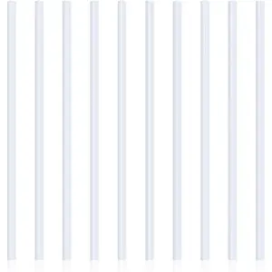 20 Pack Binding Bars Slide Grip, 40 Sheets Capacity, Plastic Slide for School Office Report Cover A4 Spine(White,0.8 cm)