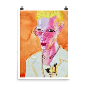 Speedo Tuxedo, Art print