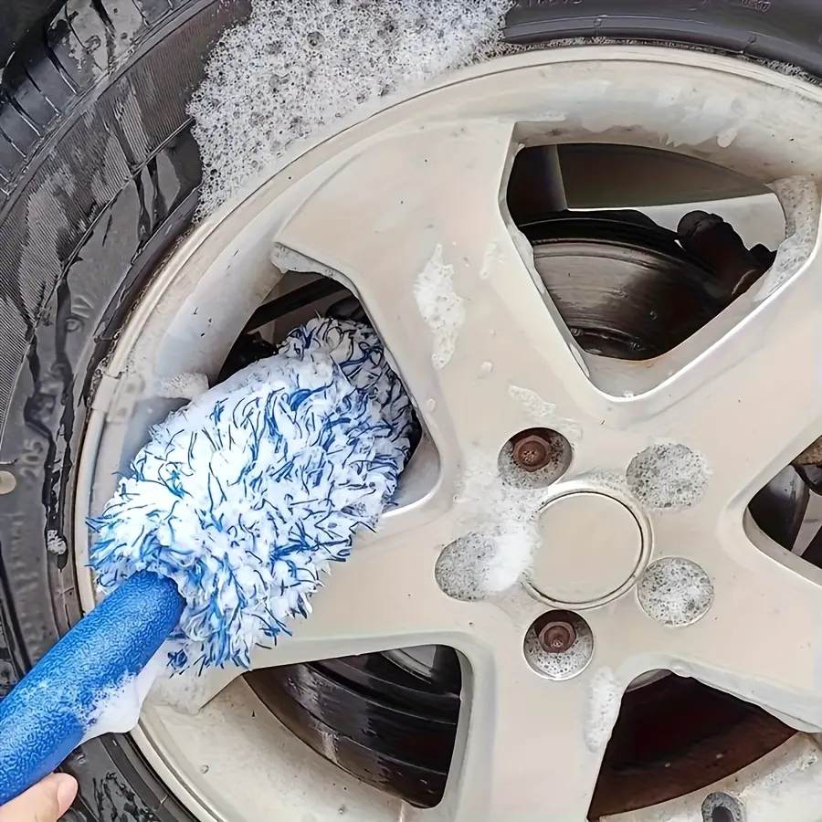 Car Tire and Wheel Brush, Wheel Brush, Car Wash Brush, Cleaning Tool, Tire Brush, Car Detailing Brushes, Detailing Tools, Car Care Products, Car Detailing Supplies, Auto Detailing Supplies