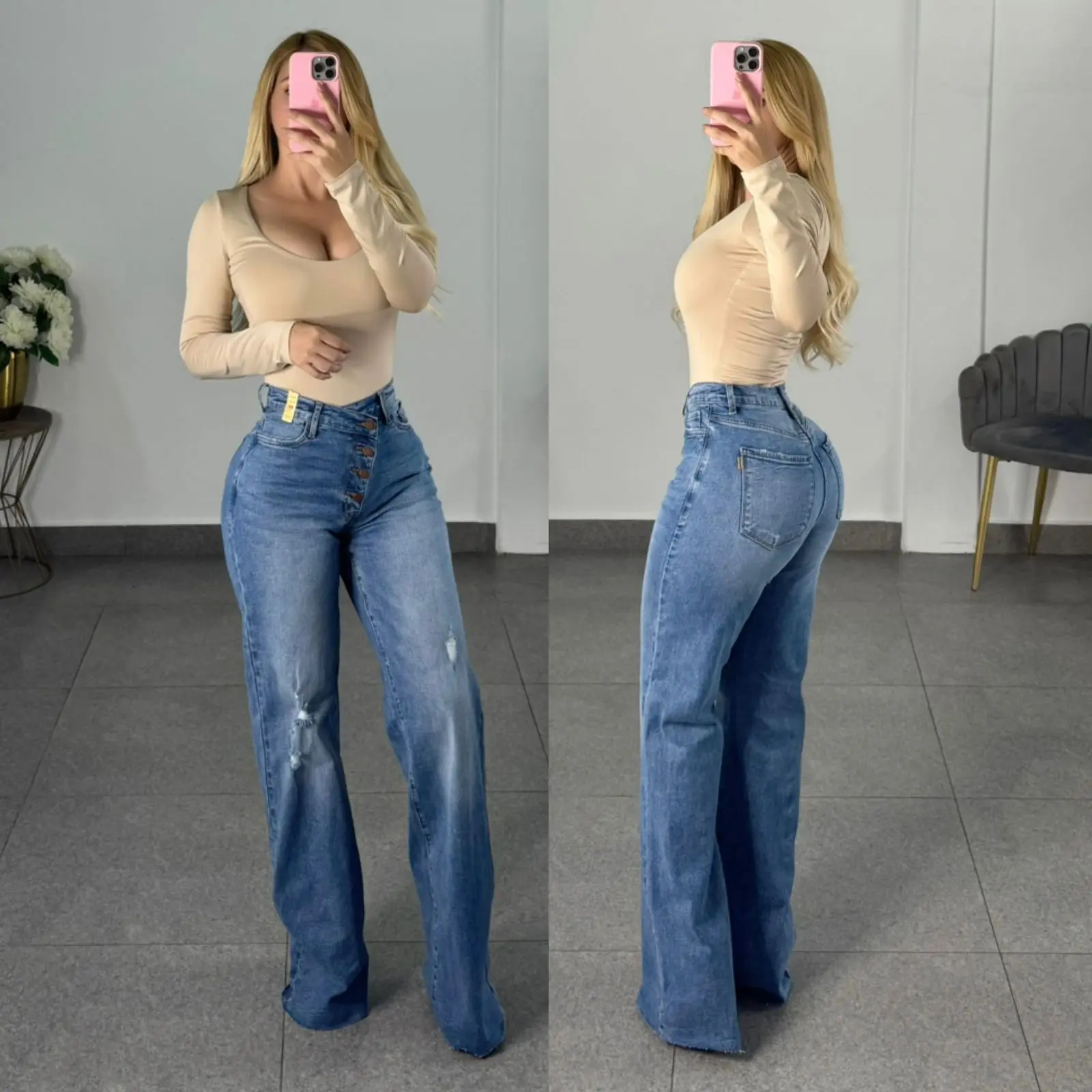 Tilted Edge Denim Jean