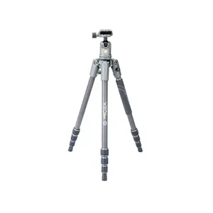 Vanguard VEO 2S 204CB Carbon Fiber Travel Tripod/Monopod with Ball Head – Compact 4-Section Tripod (Arca-Compatible)