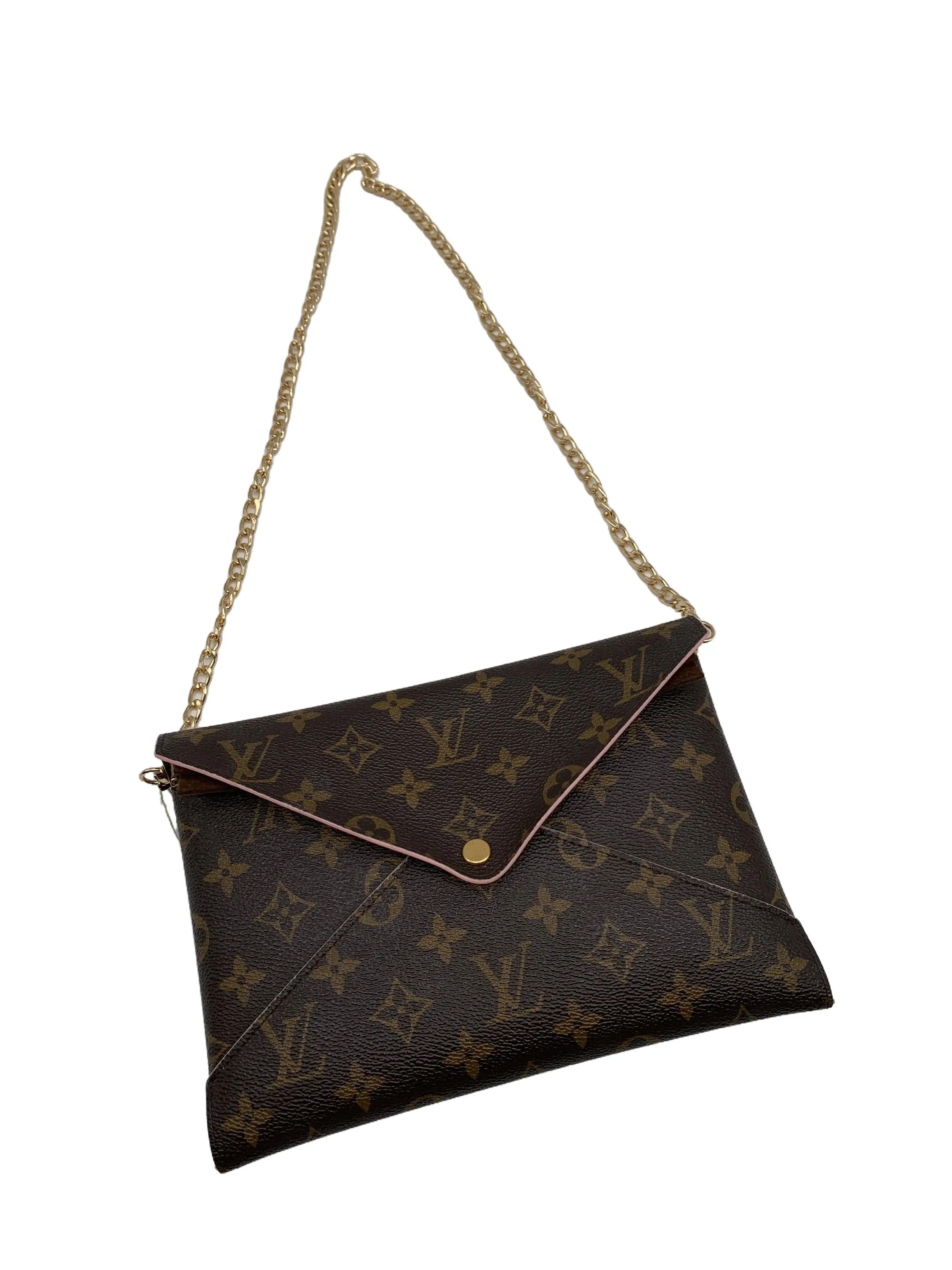 Pre-owned Louis Vuitton Monogram Envelope Clutch Bag/WJ06127017/7017