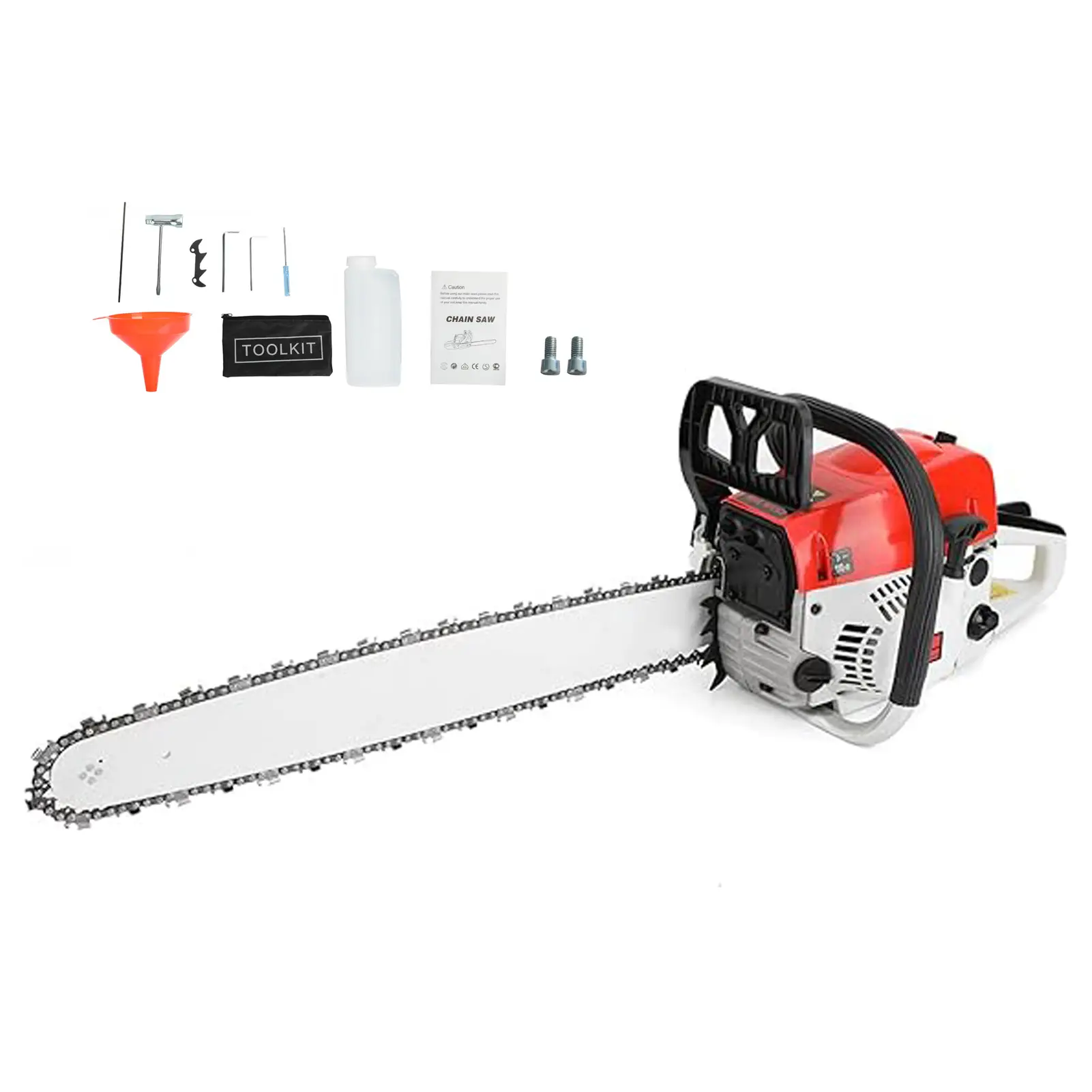 Nilamo 58cc 20 Inch Gas Chainsaw, Gas Power Chainsaw Gas Chain Saw High Power Multifunction Wood Chainsaw for Trees Wood Farm Garden Ranch Metal