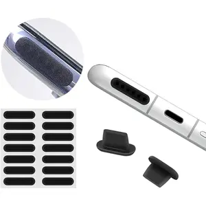 Speaker Mesh Anti Dust Proof Adhesive Sticker Compatible with  Speaker  Sticker (14 Pack) Dust Plugs for iPhone15/14/13/12/12 Pro Max (2pack)