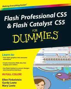 USED-Flash Professional CS5 and Flash Catalyst CS5 For Dummies by Ellen Finkelstein (Paperback)