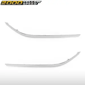 Bumper Trim Molding Fit For Mercedes-Benz E550 2010-2013 Front Left & Right Side