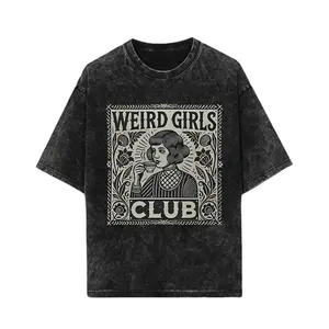 Spring PicksWeird Girls Club Shirt . Whimsy GothGraphic Tee · Retro Alt Girl T-Shirt . WeirdcoreWitch Aesthetic Clothing, Black-Hoodie-frontBlack-Sweatshirt-front, More Color Options(Coffee, Red, Green, Blue, Purple) Casual Round Neck